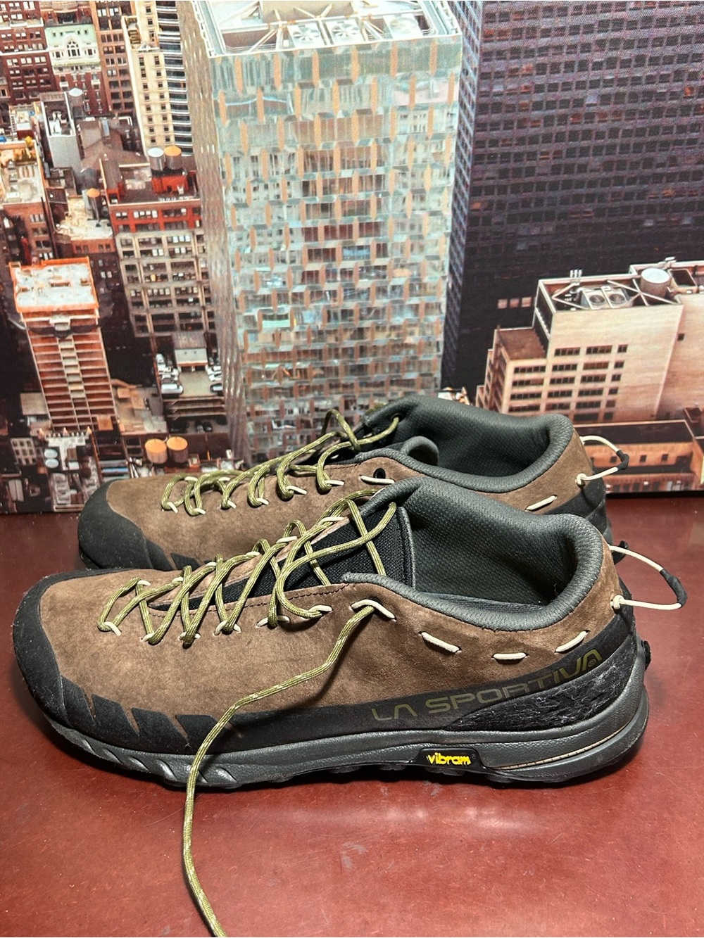 La Sportiva Brown and Black Suede Trail Shoes